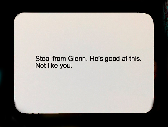 glenn oblique strategy card template FLT