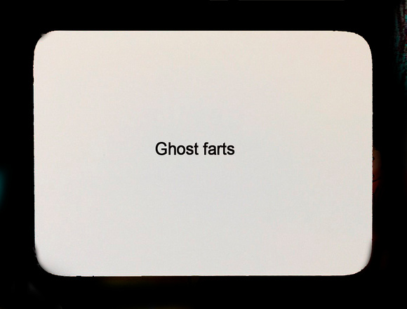 ghost farts oblique strategy card template FLT